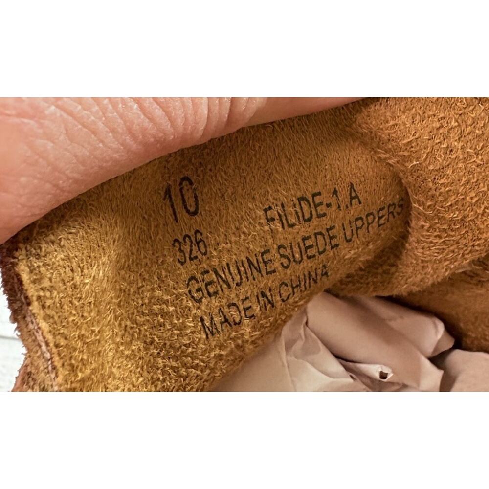 PROJECT CLOUD Women's Filide Suede Comfort Loafers Slip On Cushioned Tan Size 10 - Picture 7 of 7
